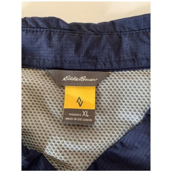 Eddie Bauer hiking button up shirt size women's XL vented - Picture 2 of 9